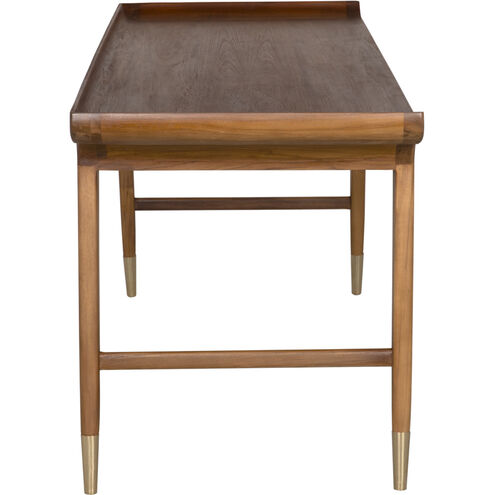 Mandrake 62 X 26 inch Clear Coat Flat Desk