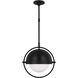 TOB by Thomas O'Brien Bacall 1 Light 15.5 inch Aged Iron Pendant Ceiling Light