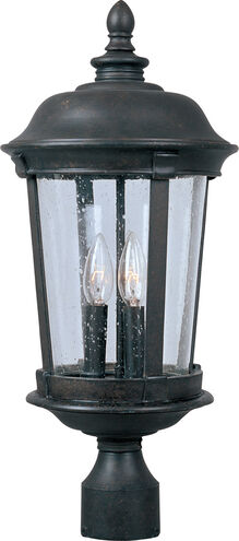 Dover VX 3 Light 21 inch Bronze Outdoor Pole/Post Lantern