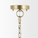 Thad 38 inch Gold Chandelier Ceiling Light