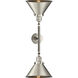 Franklin Restoration Briarcliff LED 19 inch Brushed Satin Nickel Bath Vanity Light Wall Light, Franklin Restoration