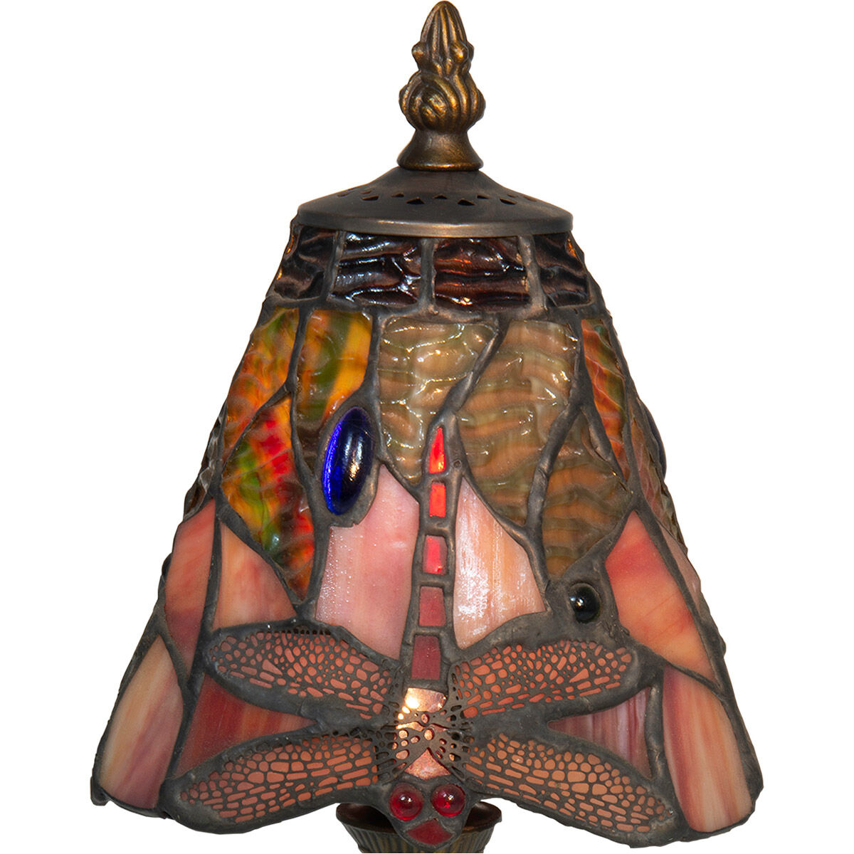 Evelyn 12 inch 60.00 watt Antique Brass Accent Lamp Portable Light