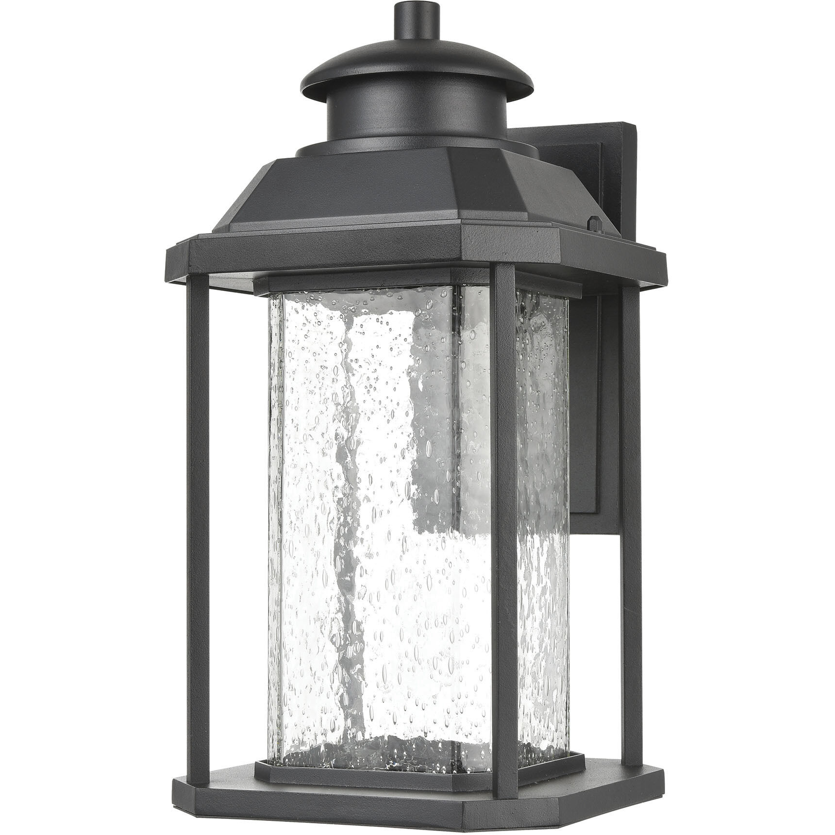 Irvine LED 16 inch Matte Black Outdoor Sconce