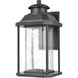 Irvine LED 16 inch Matte Black Outdoor Sconce