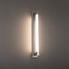 Barre 1 Light 27 inch Brushed Nickel Bath Vanity & Wall Light in 2700K, 27in.