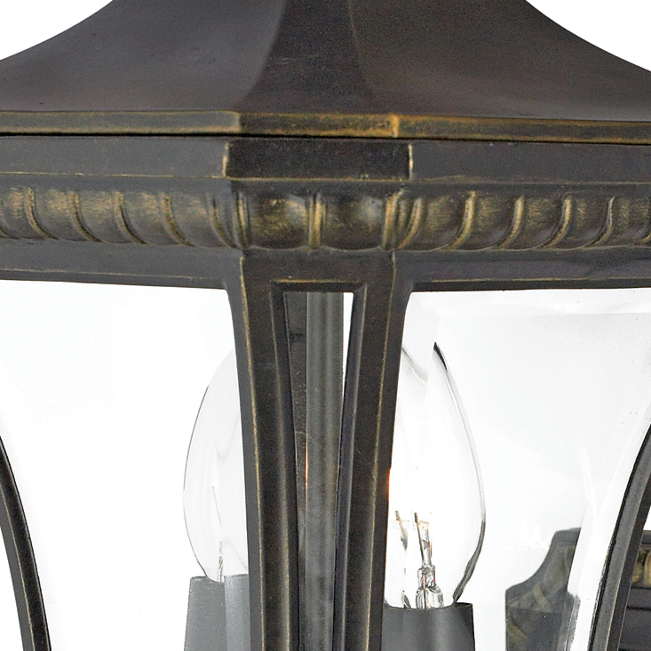 Devon 2 Light 21 inch Imperial Bronze Outdoor Wall Lantern