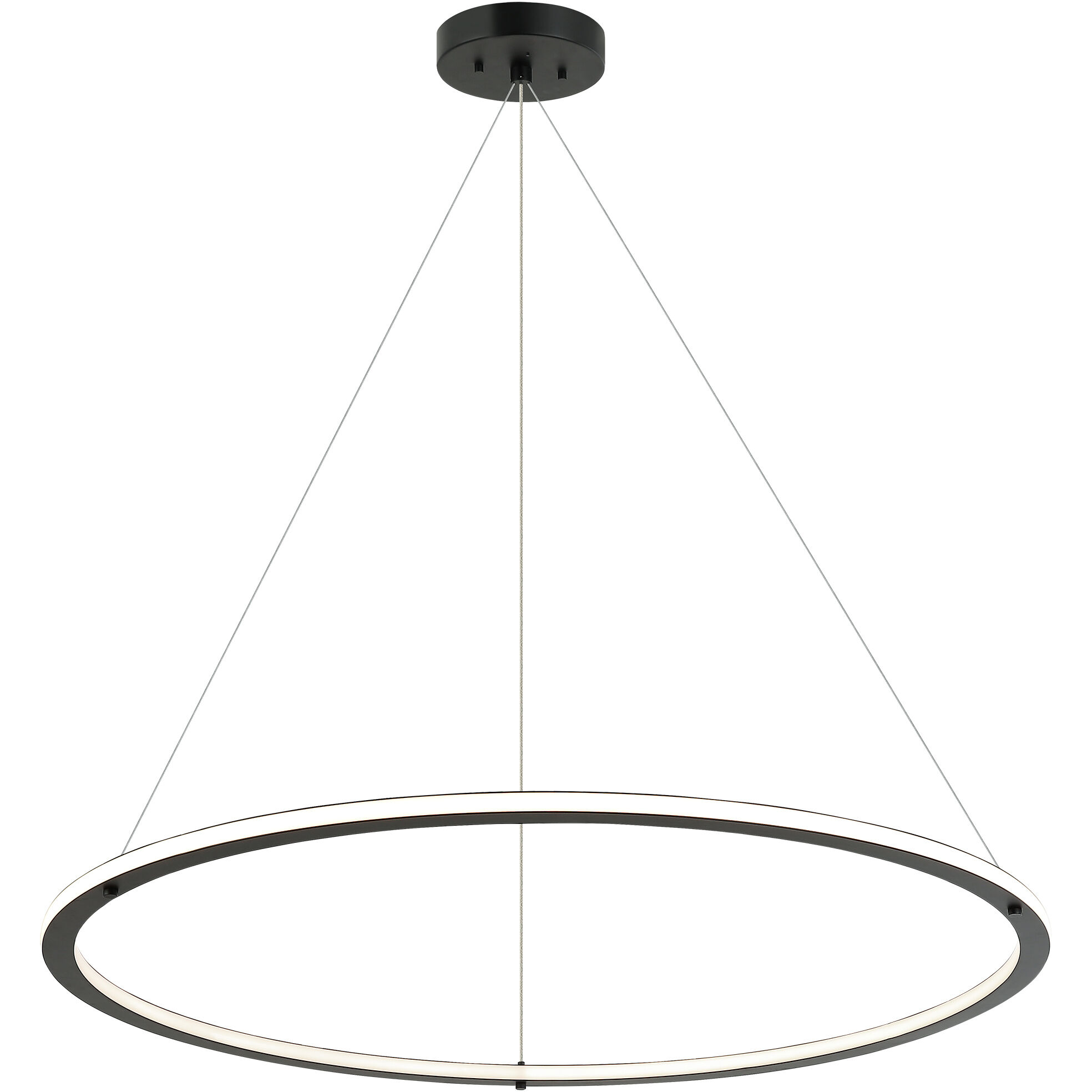 Victoria LED 40 inch Black Pendant Ceiling Light