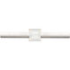Zigrina 2 Light 5.25 inch Matte White Wall Sconce Wall Light