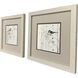 Heavenly Spring Black and Beige and Green and Gray Framed Art, Propac