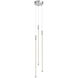 Motif LED 5.5 inch Chrome Multi-Pendant Ceiling Light