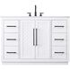 Chase 48 X 34 inch White Bathroom Vanity Cabinet
