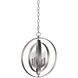 Equinox 4 Light 16 inch Burnished Silver Foyer Pendant Ceiling Light