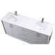 Hayes 72 X 22 X 35 inch Grey Vanity Sink Set