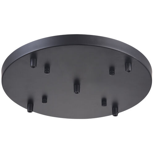 Leo 14 inch Black Multi Ceiling Canopy Ceiling Light