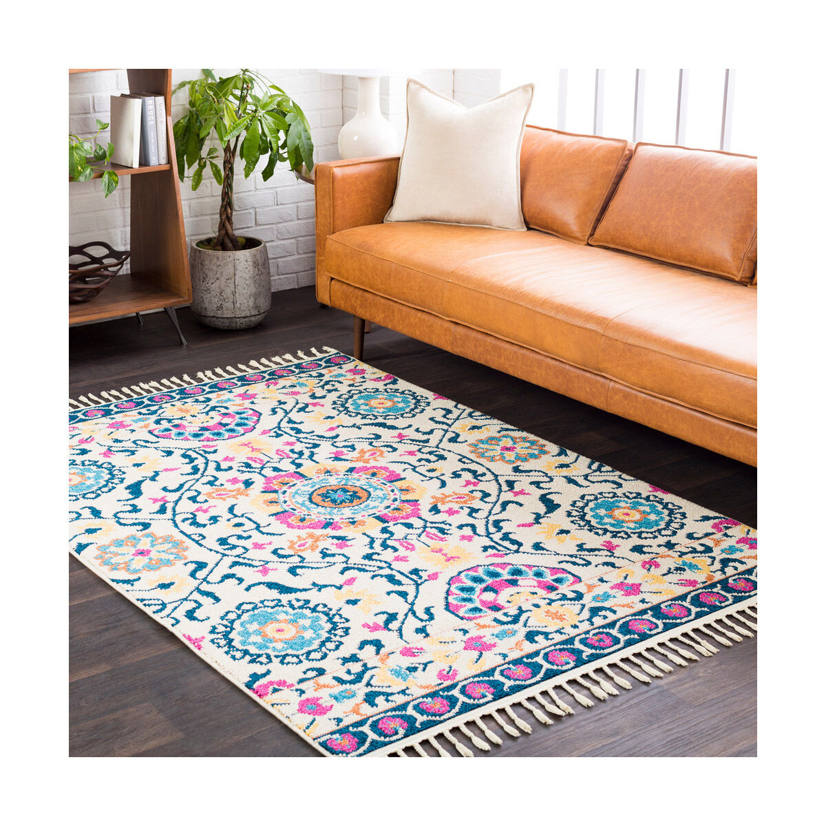 Love 87 X 31 inch Navy Indoor Runner, Runner