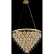 Carmella 9 Light 27 inch Brushed Brass Pendant Ceiling Light