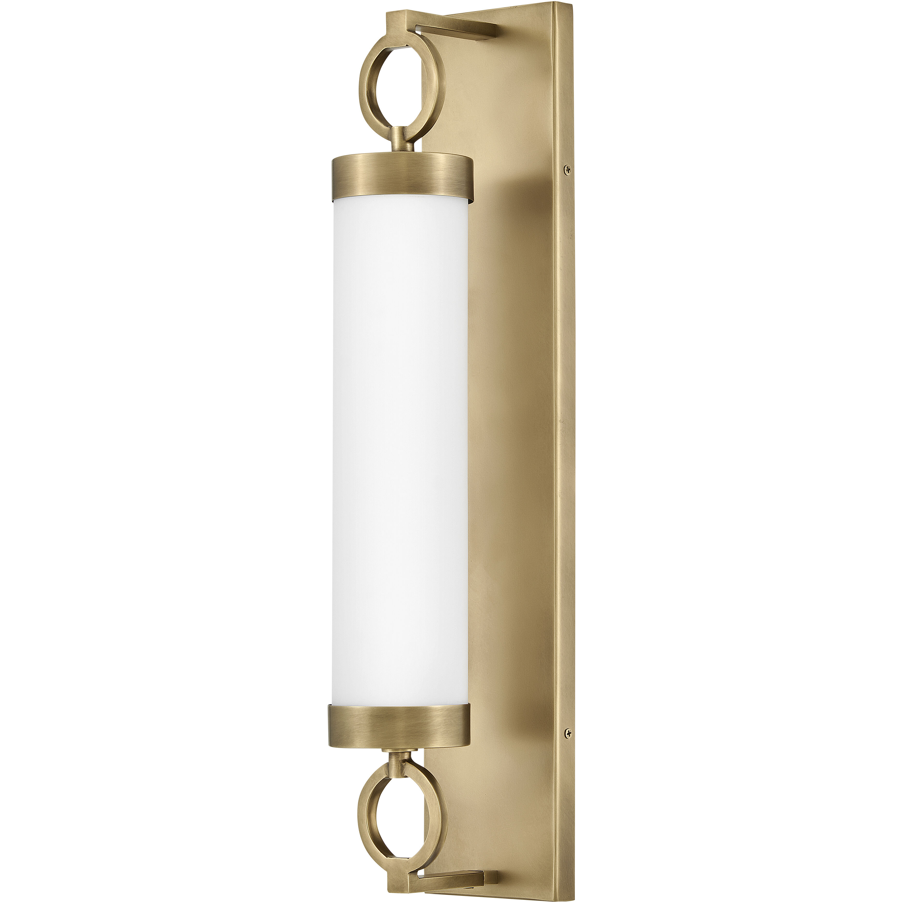 Lisa McDennon Baylor LED 24 inch Heritage Brass Bath Light Wall Light, Linear, Sconce