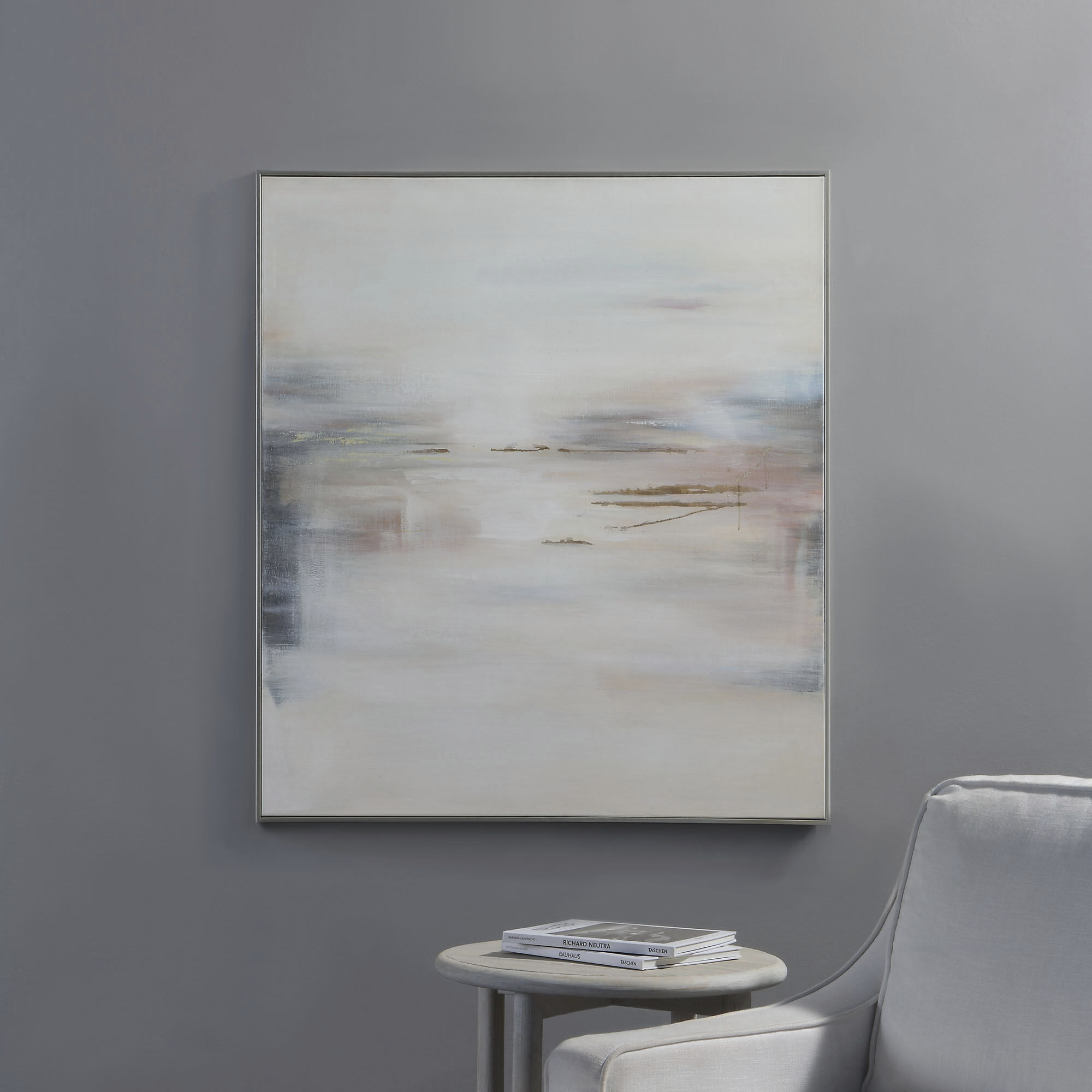 Carina Subtle Gold Leaf Canvas Art