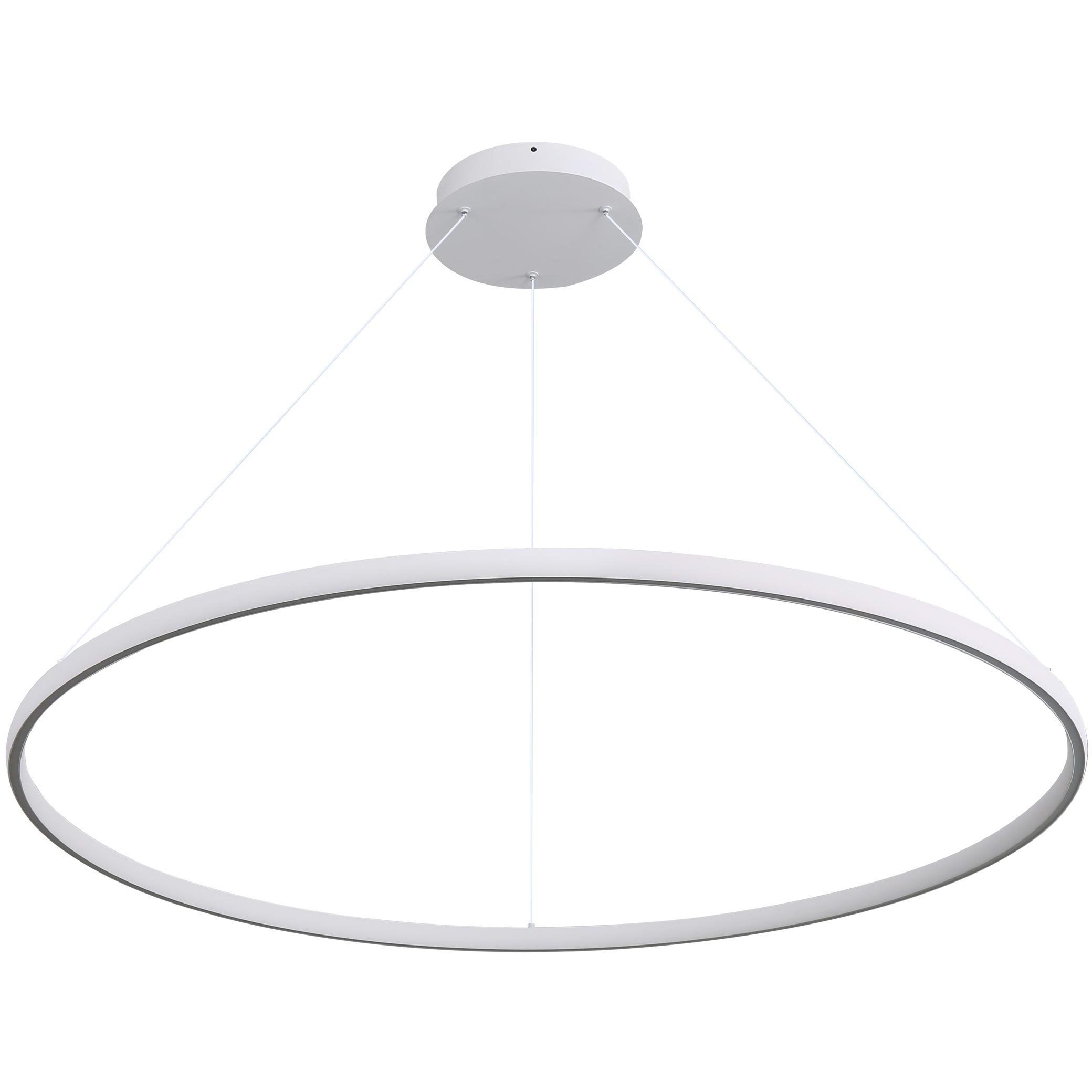 Veritas LED 70.88 inch Sand White Chandelier Ceiling Light