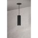 LED Cylinder Collection 1 Light 3.5 inch Matte Black Pendant Ceiling Light, Retro Fit