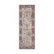 Bohemian 94 X 35 inch Bright Red/Light Gray/Navy/Beige/Wheat/Teal Rugs, Runner