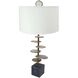 Agate 29.5 inch 40 watt Gray/Black/White Table Lamp Portable Light