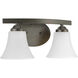 Adorn 2 Light 13.25 inch Antique Bronze Bath Vanity Wall Light