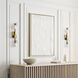 Sean Lavin Altair Bath Vanity Wall Light in Burnished Brass