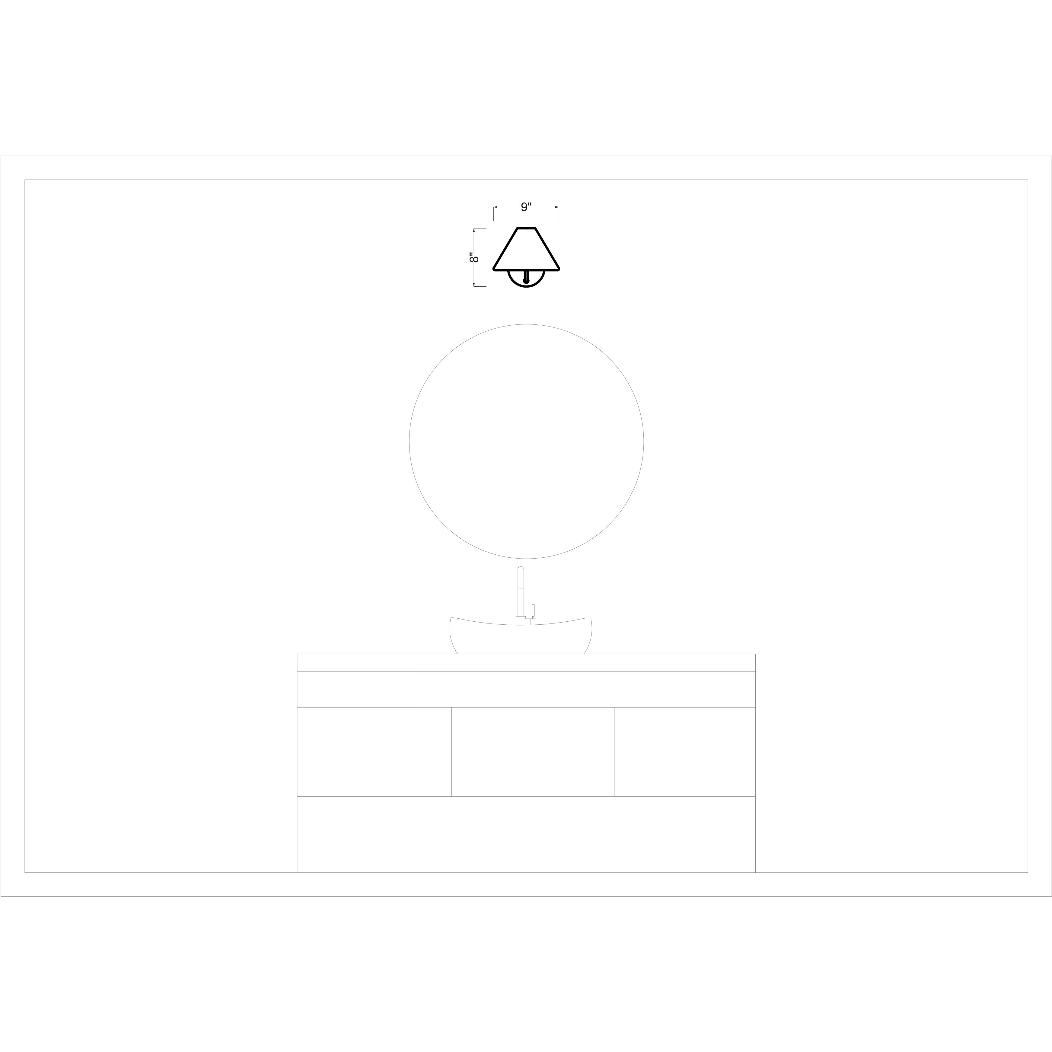 Drew & Jonathan Burke 1 Light 9 inch Brushed Steel Bath Vanity Wall Sconce Wall Light