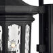 Estate Series Raley LED 32 inch Museum Black Outdoor Wall Mount Lantern, Large