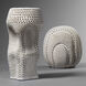 Lunar White Sphere in Matte White Porcelain