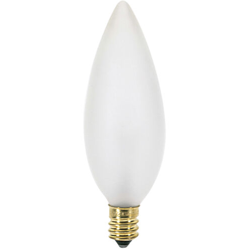 Lumos Incandescent BA9 1/2 Candelabra E12 25 watt 130V 2700K Light Bulb
