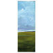 Settle into Dusk Green and Blue and Turquoise Framed Art