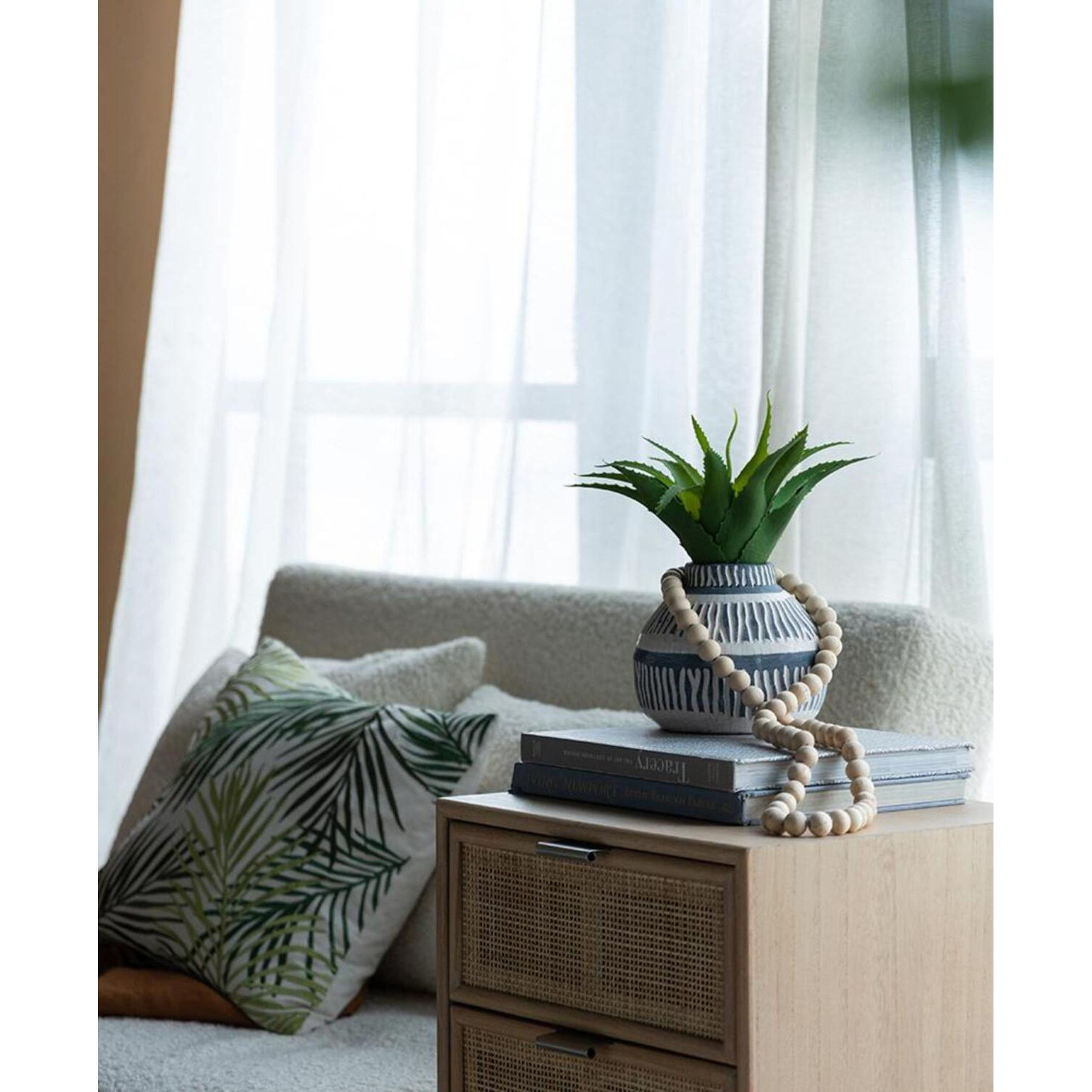 Wooden Sphere Beads 22 X 2 inch Statues & Decor Object