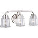 Toledo LED 22 inch Satin Nickel Bathroom Light Wall Light