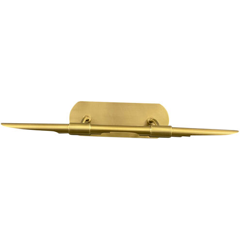 Harper 13.5 watt 24 inch Natural Brass Picture Light Wall Light