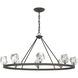 Gatsby 8 Light 45.3 inch Natural Iron Chandelier Ceiling Light