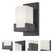 Peak LED 4.5 inch Bronze Wall Sconce Wall Light