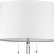 Urban Basic 53 inch 100.00 watt Polished Chrome Floor Lamp Portable Light