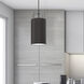 Trapezoid 4 Light 12 inch Black Pendant Ceiling Light