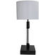 Timothy 28 inch 60.00 watt Matte Black Table Lamp Portable Light