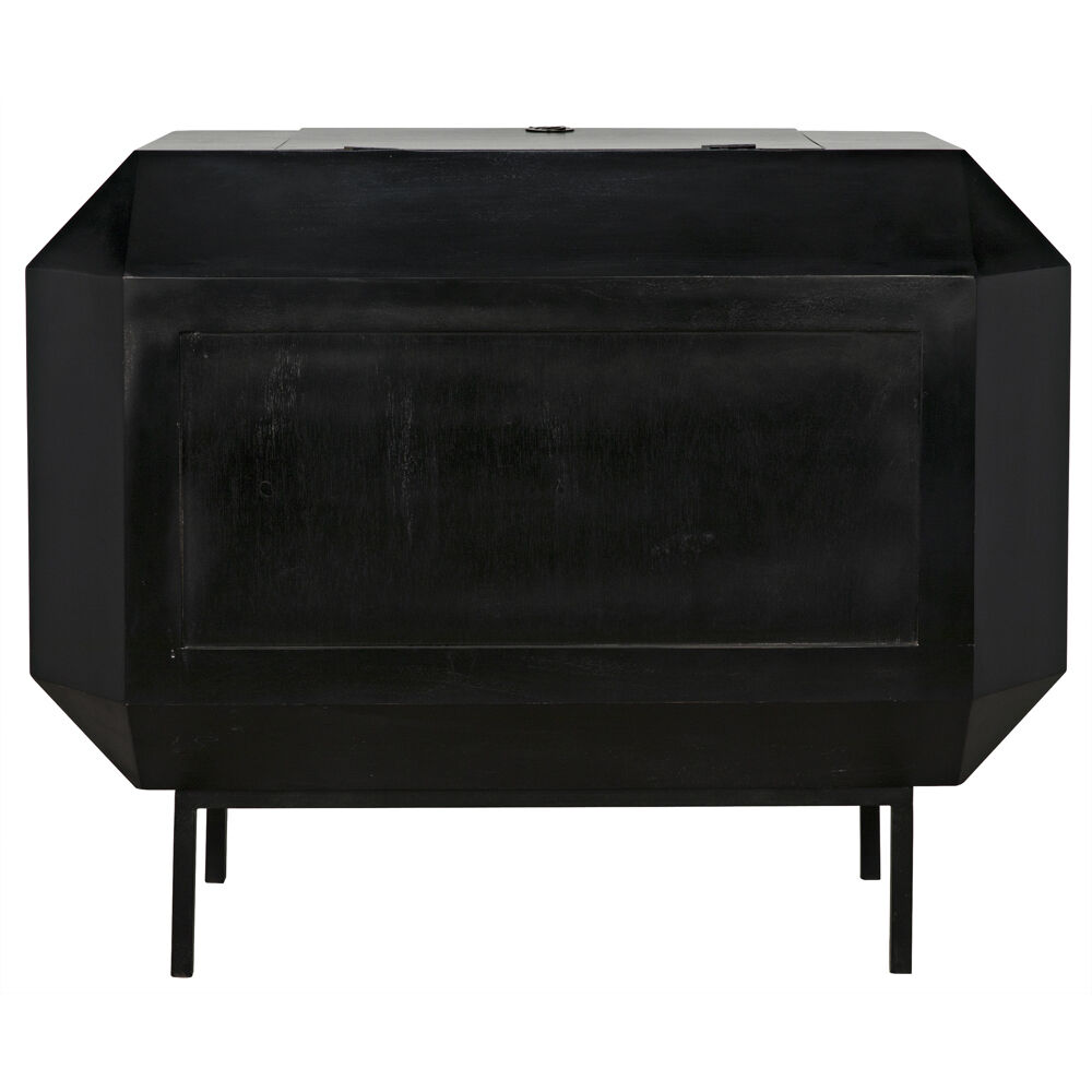 Rhiana Hand Rubbed Black Dresser