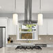 Monty 1 Light 5.25 inch Brushed Nickel Pendant Ceiling Light