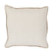 Elsa 18 X 18 inch Beige/Khaki Pillow Cover