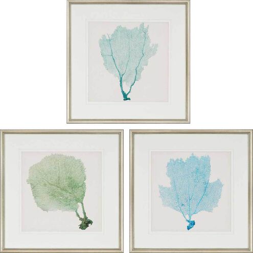 Naturals Collection Blue Framed Art