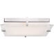 Matrix LED 12.2 inch Chrome Flush Mount Ceiling Light