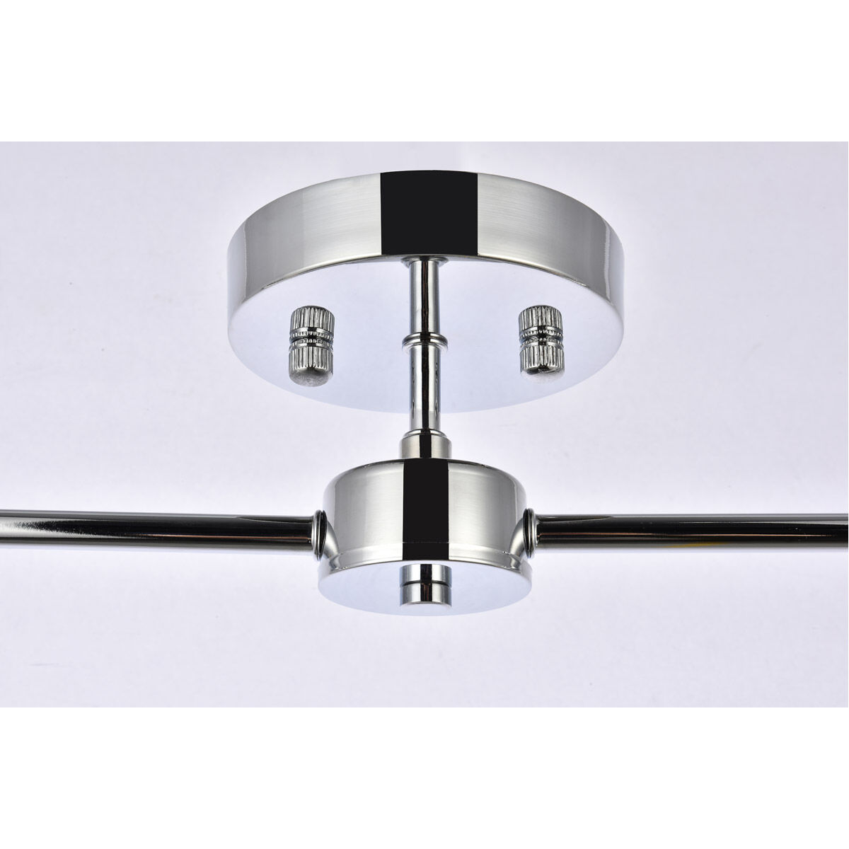 Zane 2 Light 5 inch Chrome Flush Mount Ceiling Light