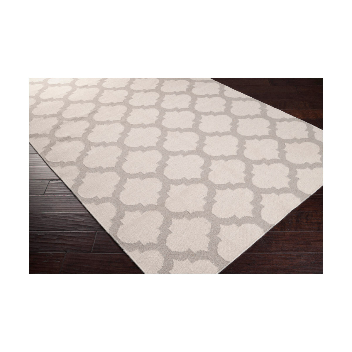 Frontier 66 X 42 inch Neutral and Gray Area Rug, Wool