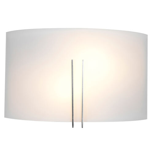 Prong 2 Light 12 inch Brushed Steel ADA Wall Sconce Wall Light