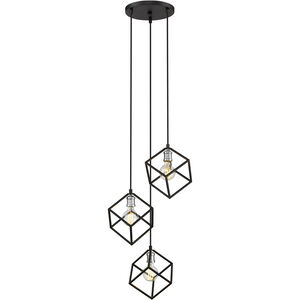 Vertical 3 Light 18.00 inch Chandelier